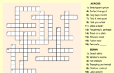 10 Best Large Print Easy Crossword Puzzles Printable Printablee