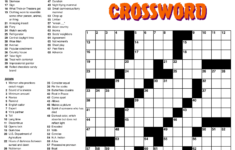 10 Best Large Print Easy Crossword Puzzles Printable Printablee