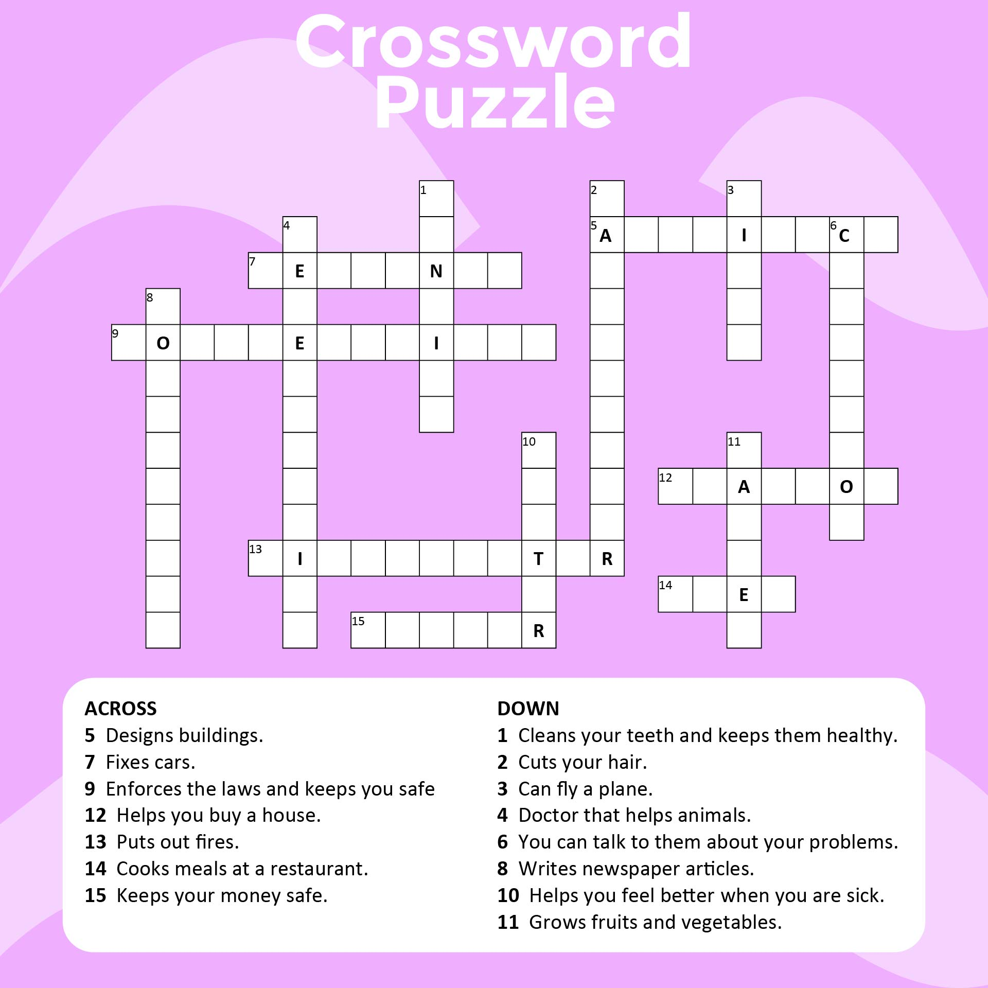 10 Best Printable Crosswords For Adults Printablee Emma Crossword Puzzles 6386