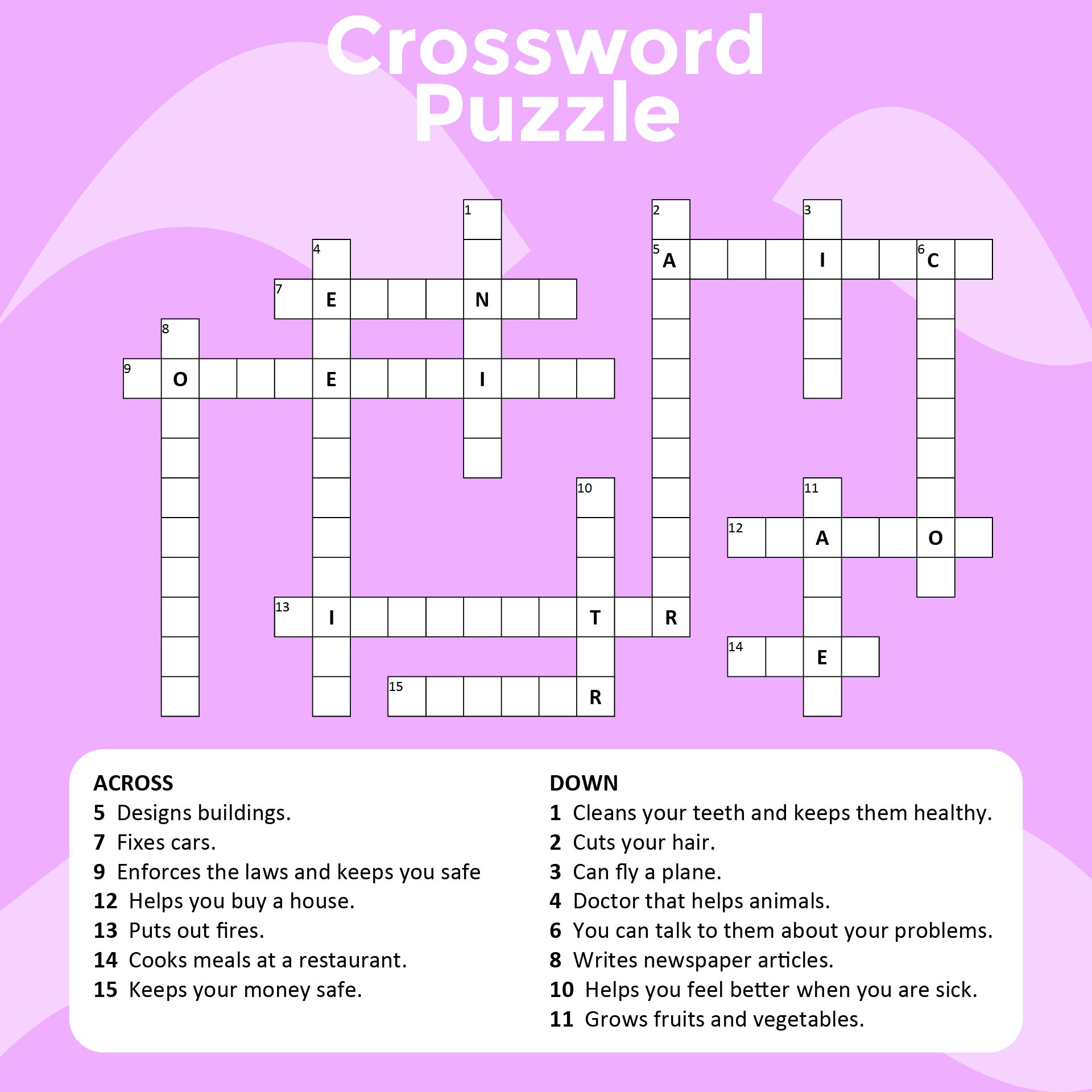 10 Best Printable Crosswords For Adults Printablee Emma Crossword Puzzles