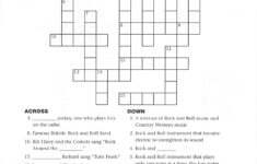 4Th Grade Printable Crossword Puzzles Printable Crossword Puzzles
