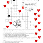 A LOVE For Words Valentine S Day Crossword Puzzle Sunday School