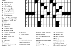 Beekeeper Crosswords