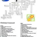 Christmas Angel Crossword Puzzle Christmas Crossword Christmas