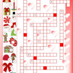 Christmas Crossword Worksheet Free ESL Printable Worksheets Made By