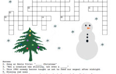 CROSSWORD Christmas Crossing UHCL The Signal