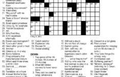 Crossword Puzzles For Adults Best Coloring Pages For Kids