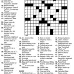 Easy Crossword Puzzles For Seniors In 2021 Crossword Puzzles