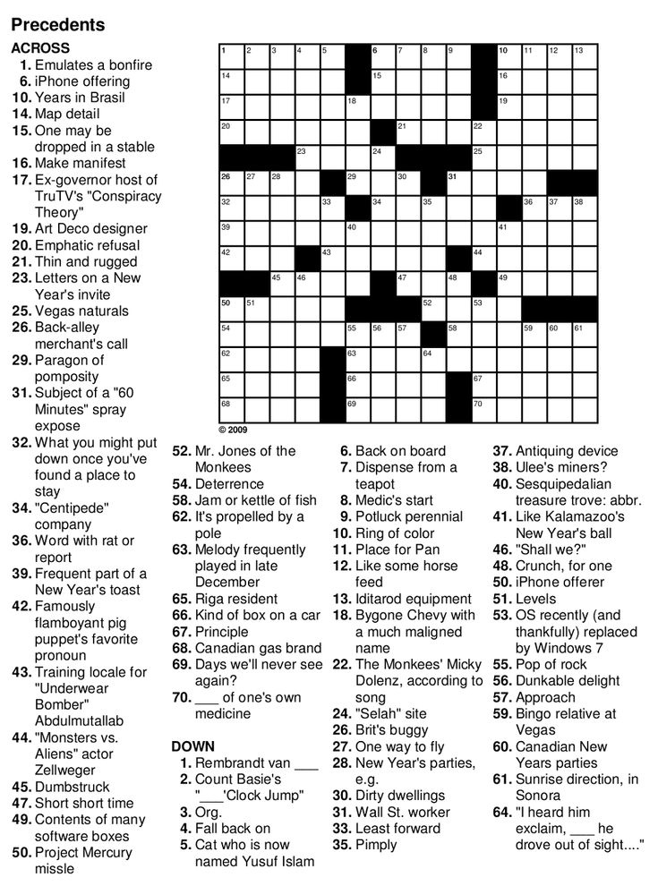 Easy Crossword Puzzles For Seniors In 2021 Crossword Puzzles 