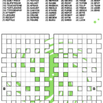 Fill In Crossword Criss Cross Puzzle Free Printable Puzzle Games