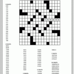 Fill It In Fill In Puzzles Word Puzzles Number Puzzles