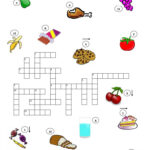 Food Crossword Puzzle Worksheet Free ESL Printable Worksheets Made By