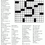 Free Easy Printable Crossword Puzzles For Kids Free Printable