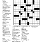 Free Printable Daily Crossword Puzzles October 2016 Printable