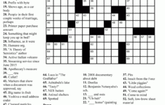 Free Printable Easy Crosswords For Adults FreePrintableTM
