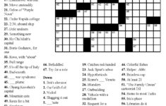Free Printable Large Print Crossword Puzzles M3U8 Printable Easy