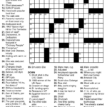 Free Printable Sports Crossword Puzzles Free Printable