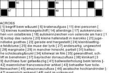 German Crossword Puzzles Printable German Word Games