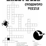 Halloween Crossword Puzzles For Adults Printable Printable Crossword