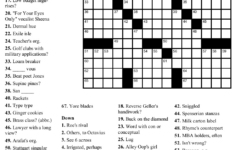 Hard Halloween Crossword Puzzles Printable Printable Crossword Puzzles