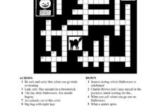 Hard Halloween Crossword Puzzles Printable Printable Crossword Puzzles