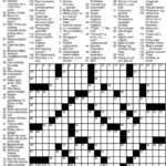 Los Angeles Times Sunday Crossword Puzzle Puzzles Timesargus