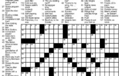 Los Angeles Times Sunday Crossword Puzzle Puzzles Timesargus