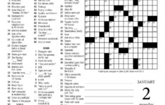 New York Times Crossword Puzzle Printable Printable Crossword Puzzles