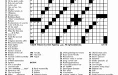Old Fashioned Free Printable Crossword Puzzles Adults Alma Website