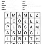 Pin On Bible Crossword Puzzles