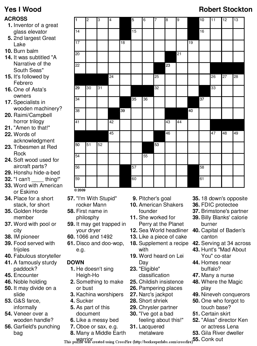 Car Crossword Puzzles Printable Emma Crossword Puzzles