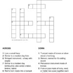 Printable Bible Crossword Puzzles For Youth Printable Crossword Puzzles