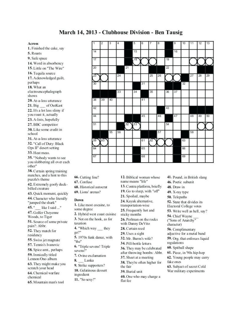 Printable Bible Crossword Puzzles With Scripture References Printable Emma Crossword Puzzles Printable Bible Crossword Puzzles With Scripture References Printable Emma Crossword Puzzles