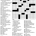 Printable Brain Puzzles For Senior Citizens Printable Crossword Puzzles