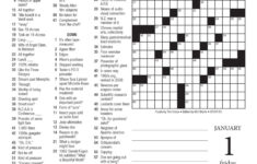 Printable Crossword Puzzle For Seniors Printable Crossword Puzzles