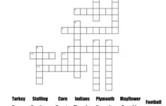 Printable Crossword Puzzles For Kids With Word Bank Printable