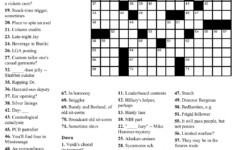 Printable Crossword Puzzles Tv Shows Printable Crossword Puzzles