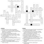Printable Crosswords Music Printable Crossword Puzzles