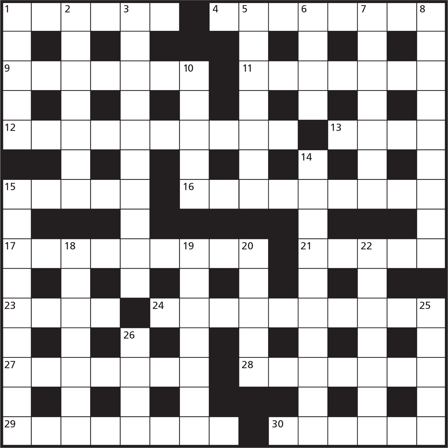 Printable Cryptic Crossword Puzzles Printable Crossword Puzzles