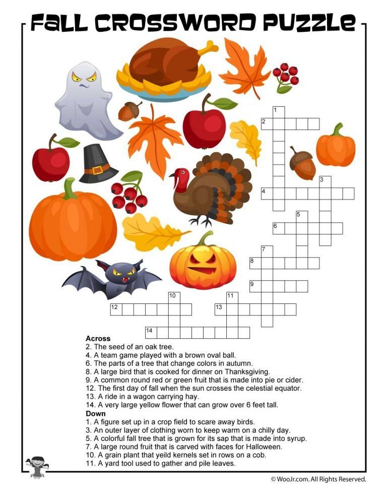 Printable Fall Word Puzzles For Kids Woo Jr Kids Activities Word 