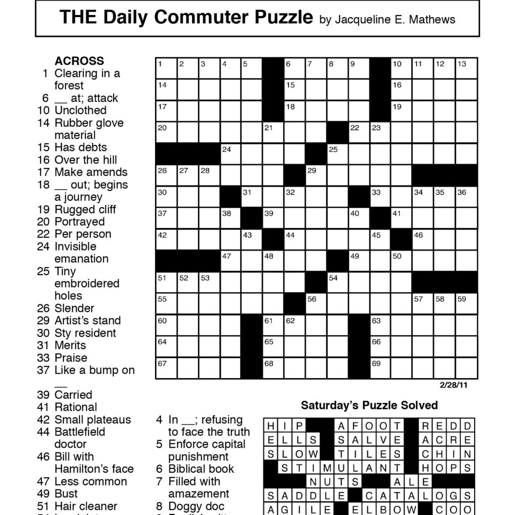 Printable nea crossword puzzle printable crossword puzzles emma crossword puzzles