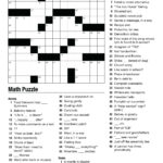 Printable Puzzles For High School Students Printable Crossword Puzzles