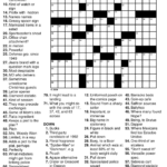 Printable Thomas Joseph Crossword Answers Printable Crossword Puzzles