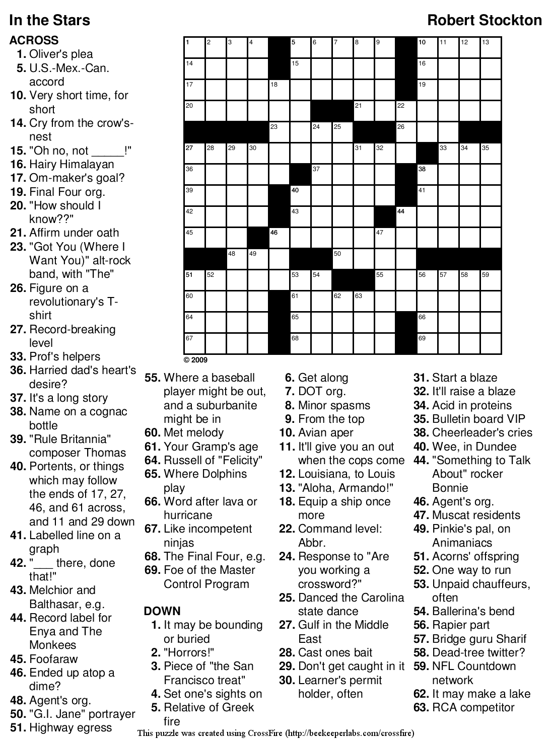 Printable Thomas Joseph Crossword Puzzle For Today Printable 