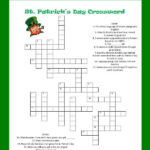 St Patrick S Day Crossword Puzzle Tastefully Frugal