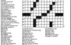 Usa Today Printable Crossword Freepsychiclovereadings In Usa Today