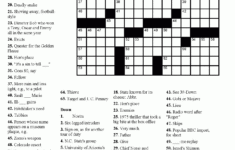 Usa Today Printable Crossword Puzzles 2015 Printable Crossword Puzzles