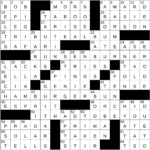 0102 23 Ny Times Crossword 2 Jan 23, Monday   Nyxcrossword Within Bill Clinton Nyt Crossword Puzzles Easter Eff