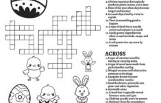 April Flower Crossword Puzzle in Easter Flowers Crossword Puzzles Clue