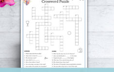 Christian Easter Crossword Puzzle Easter Games Printable Holy Week pertaining to The Easter Story Crossword Puzzles Answers